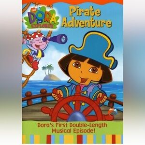 Dora the Explorer Pirate Adventure  DVD Childrens Movie Animated